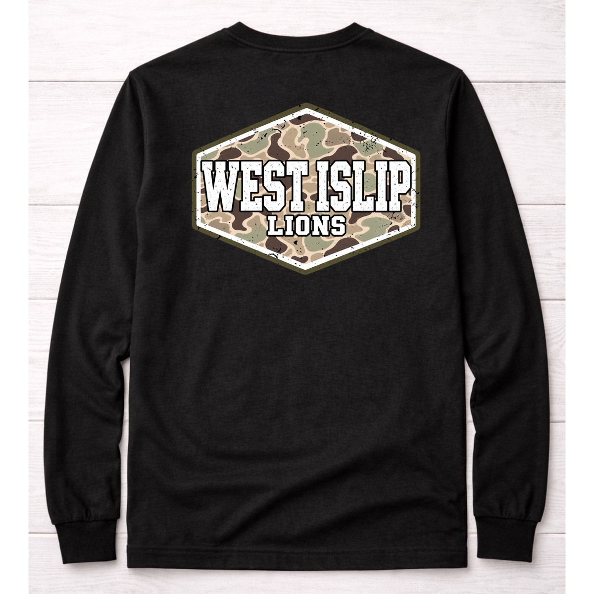 WEST ISLIP CAMO BADGE