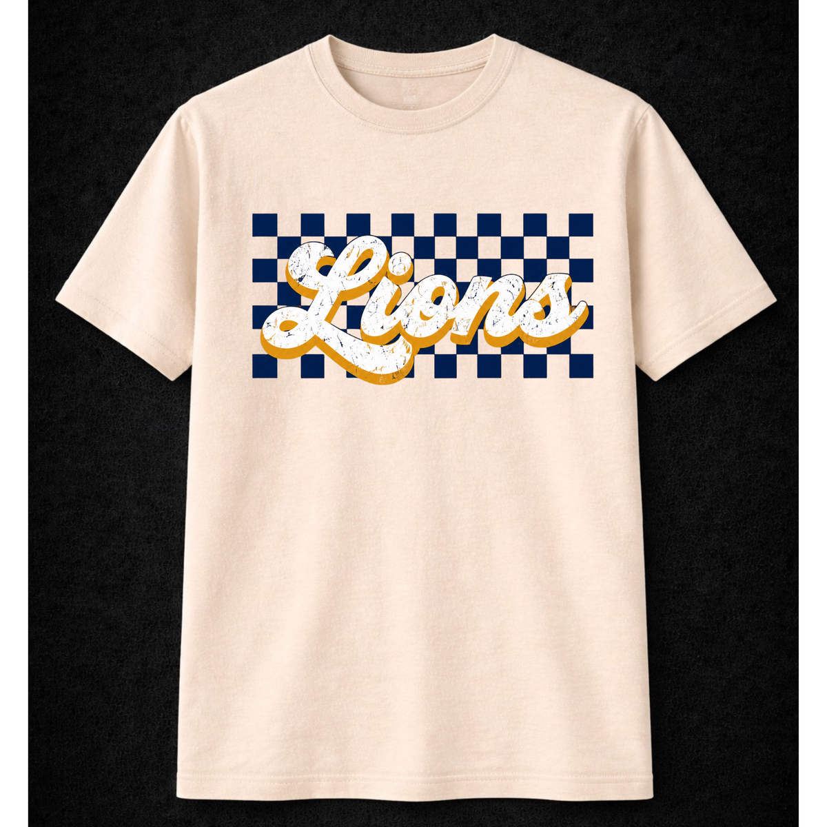 Lions Vintage Check