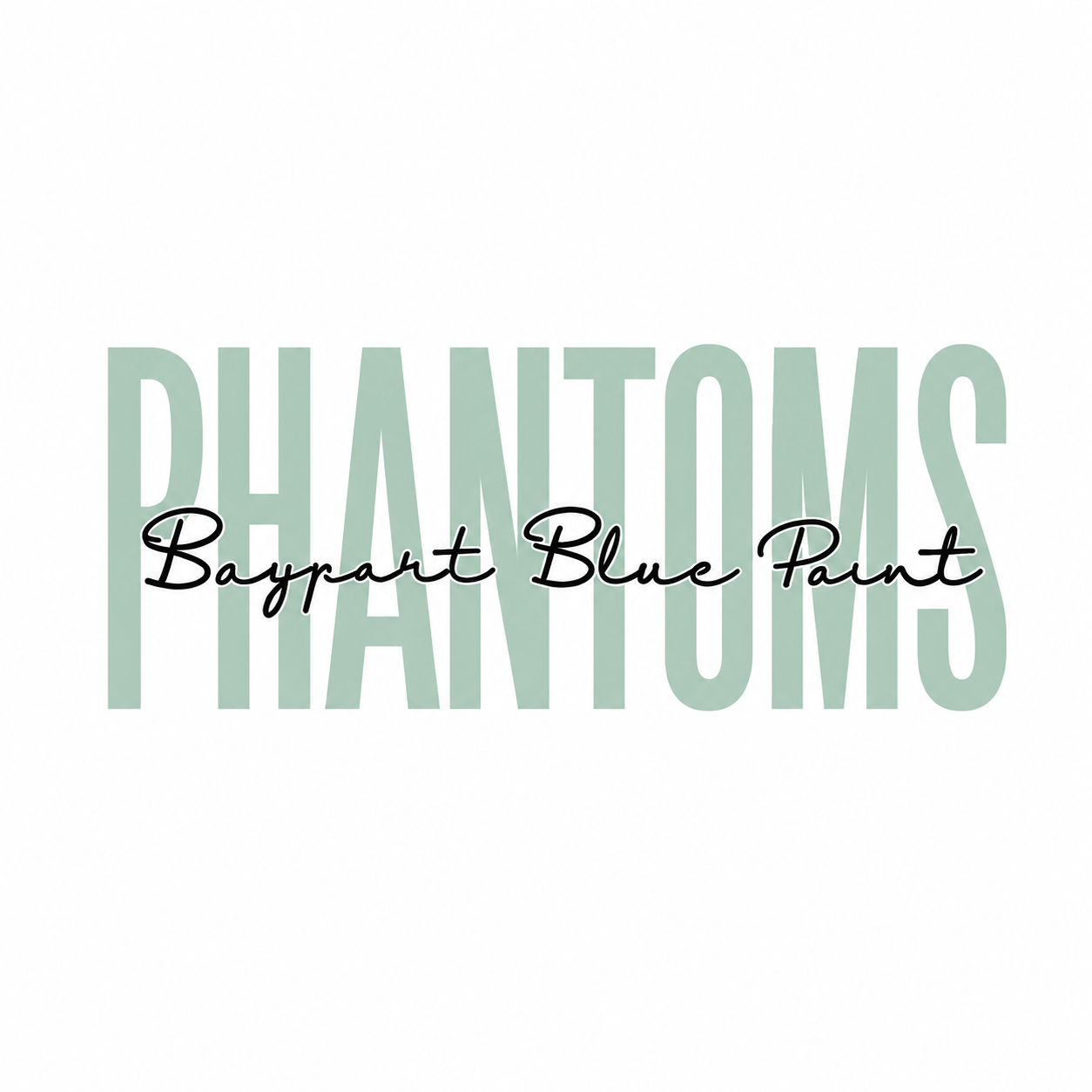 *Limited Edition* Seafoam Script Phantom