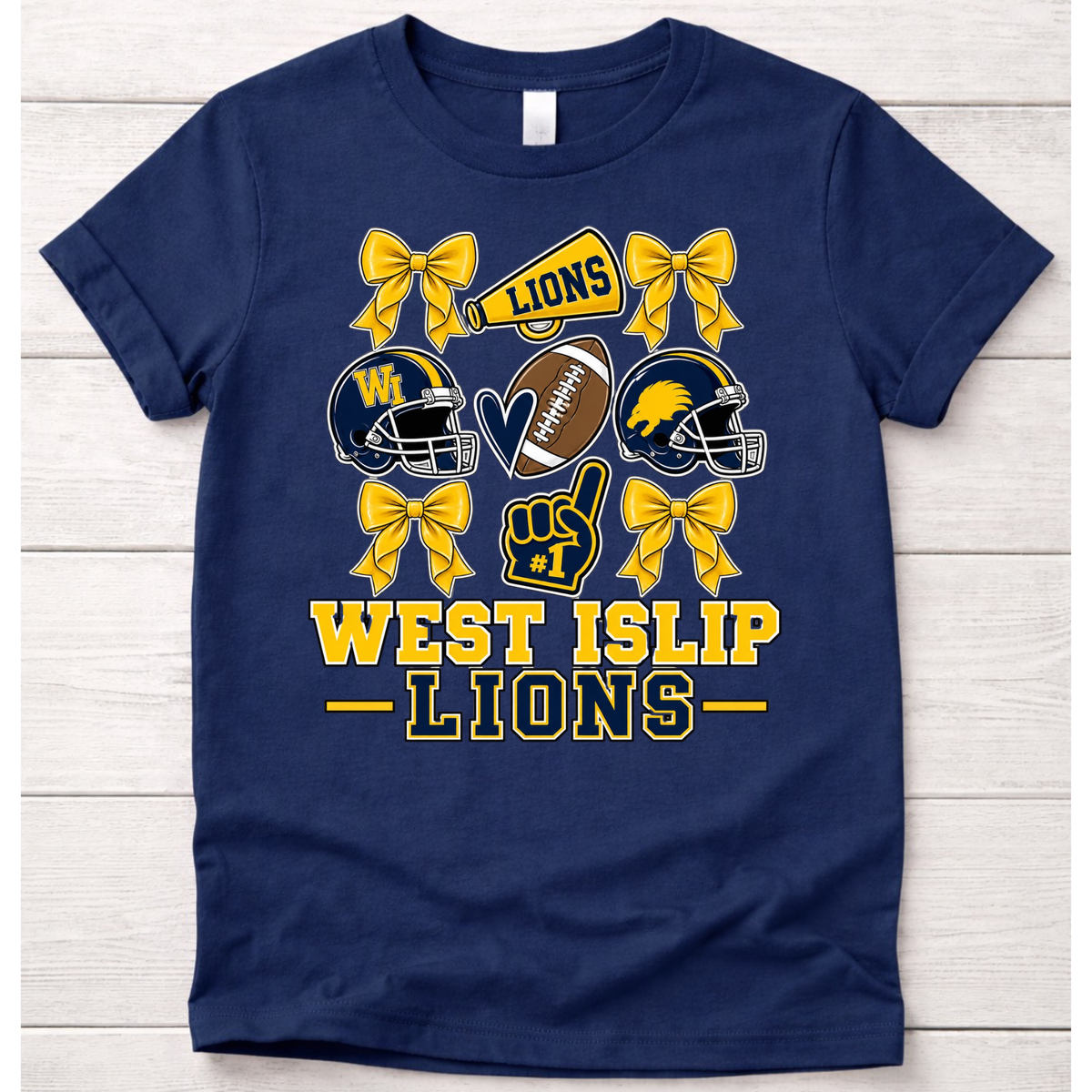 Lions Bows & Football