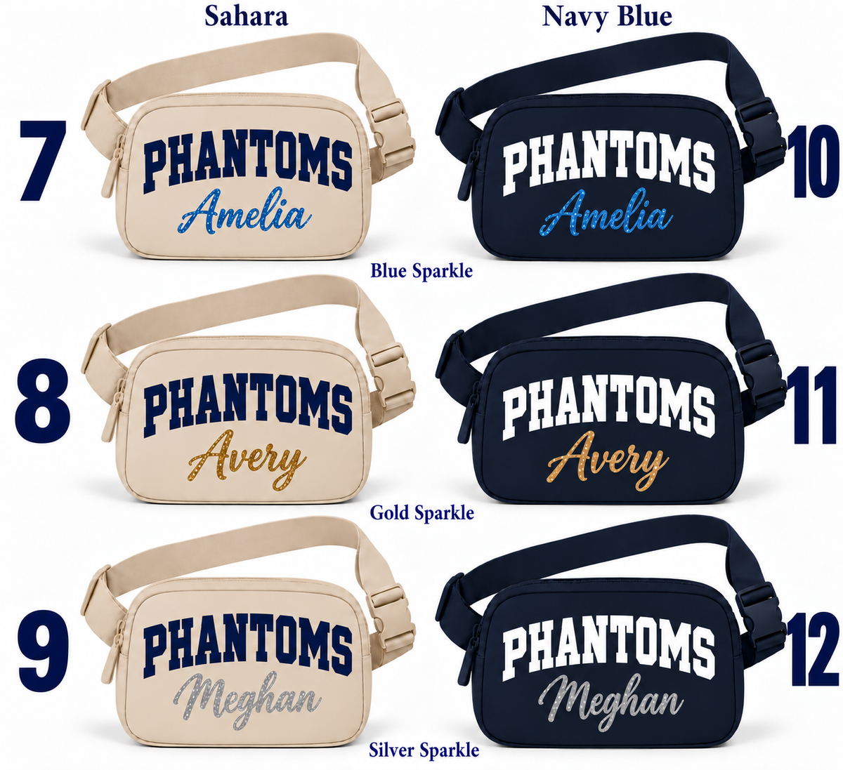 ASA-BBP/Phantoms Belt Bags
