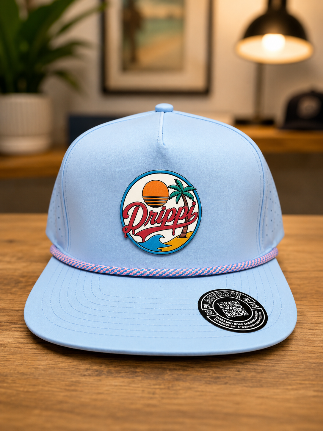 Coastal Drip Patch Hat