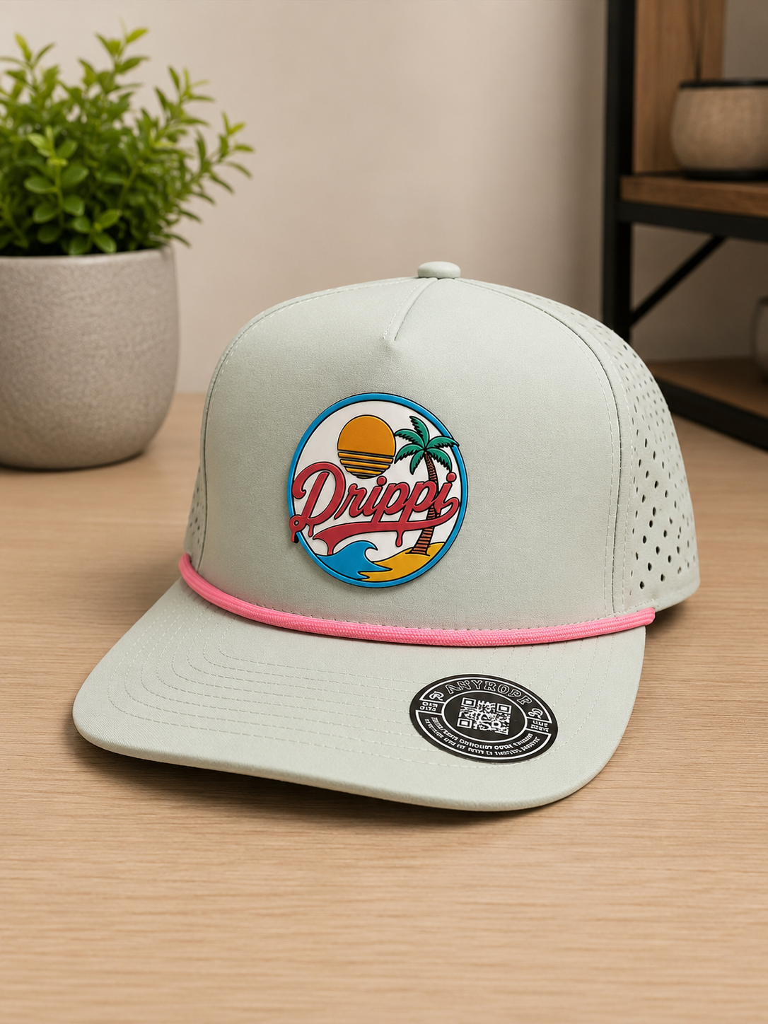 Coastal Drip Patch Hat