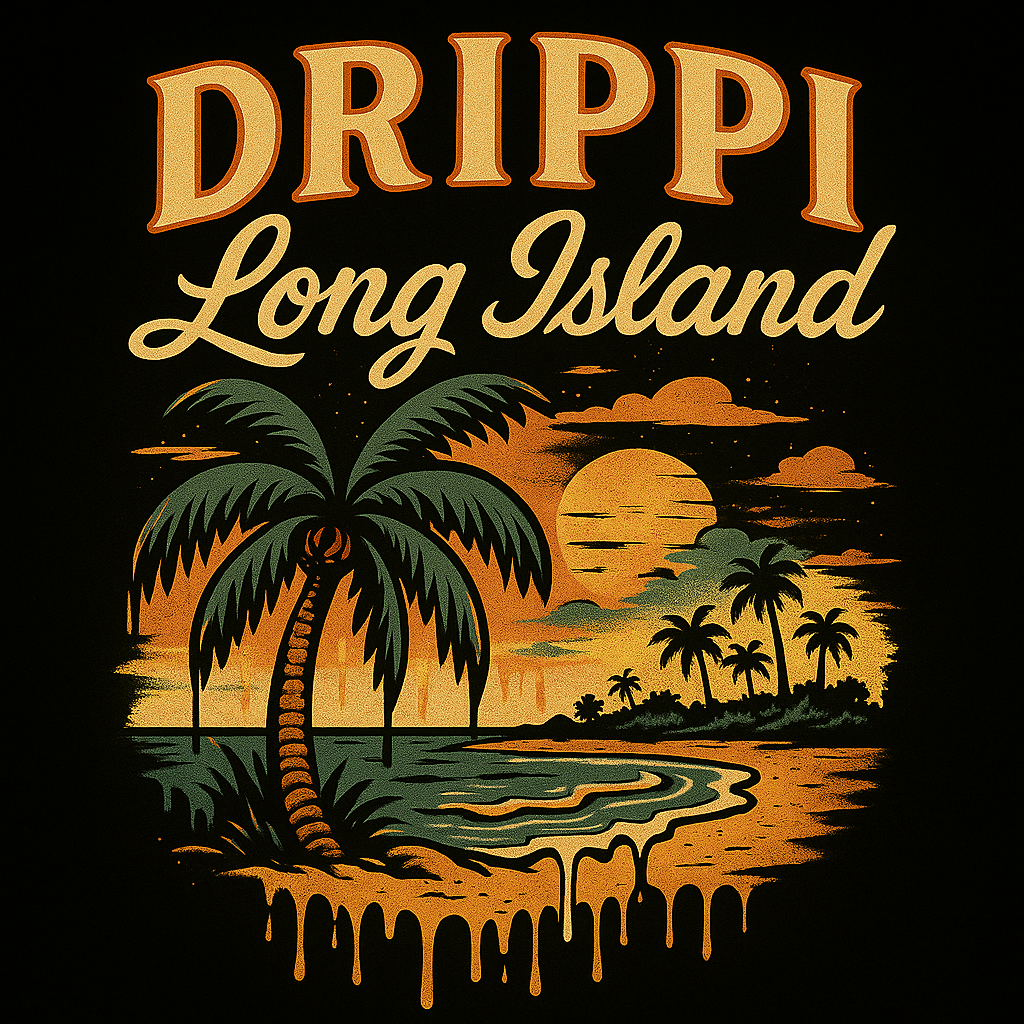 Drippi Island Paradise Sticker