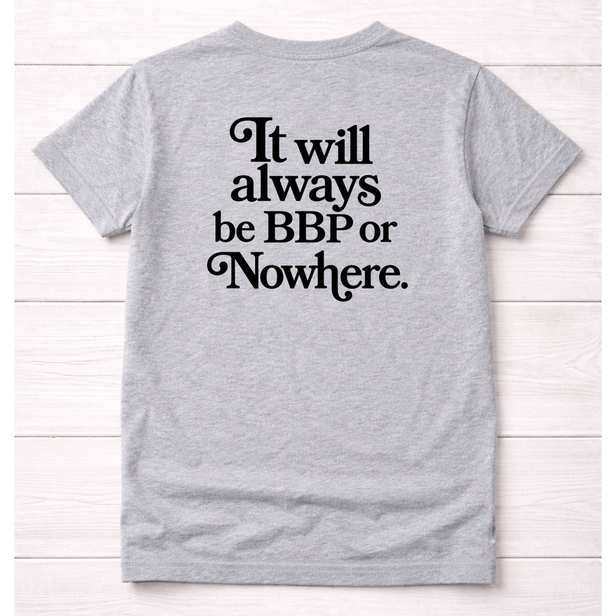 BBP or Nowhere