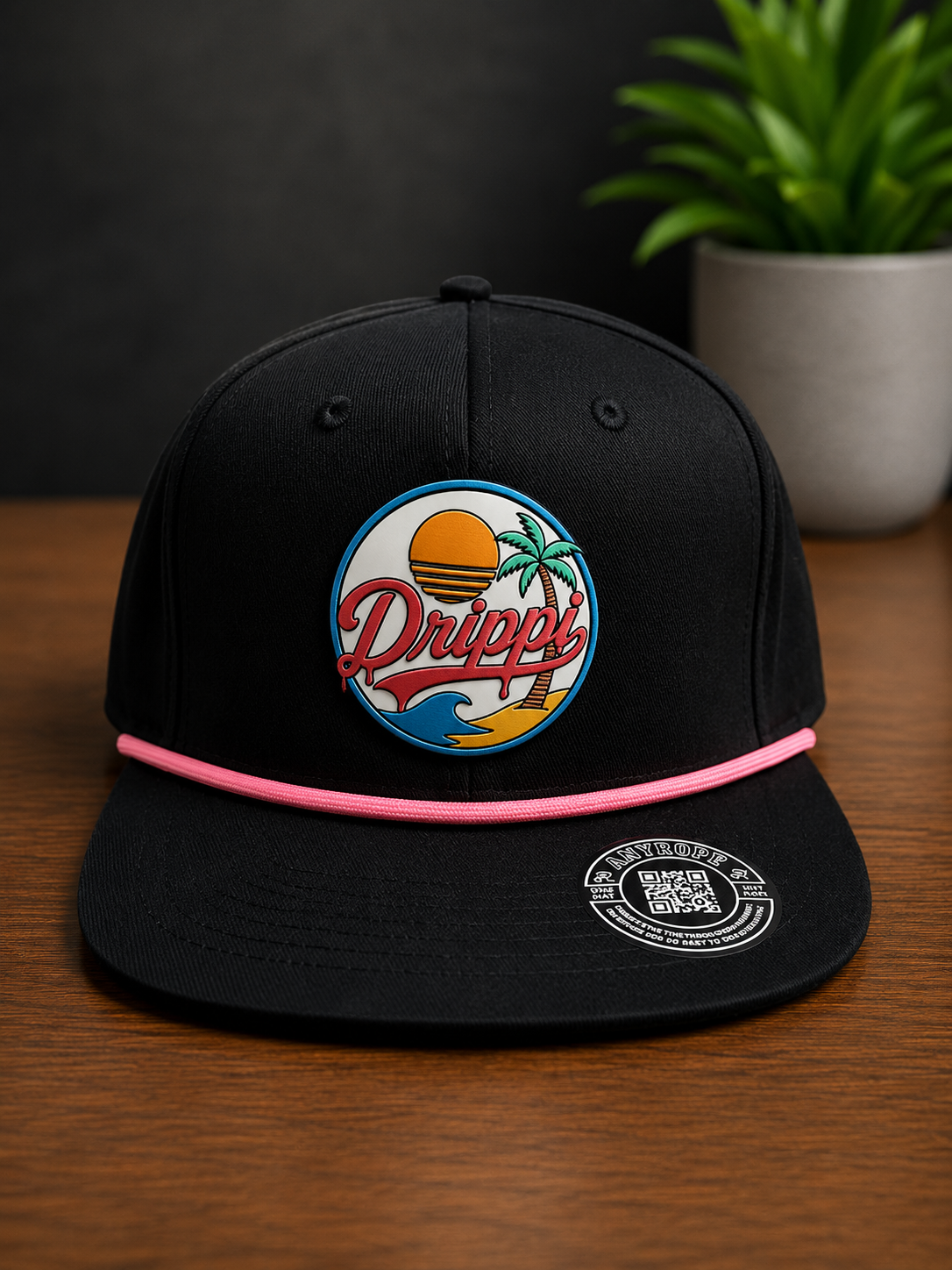 Coastal Drip Patch Hat