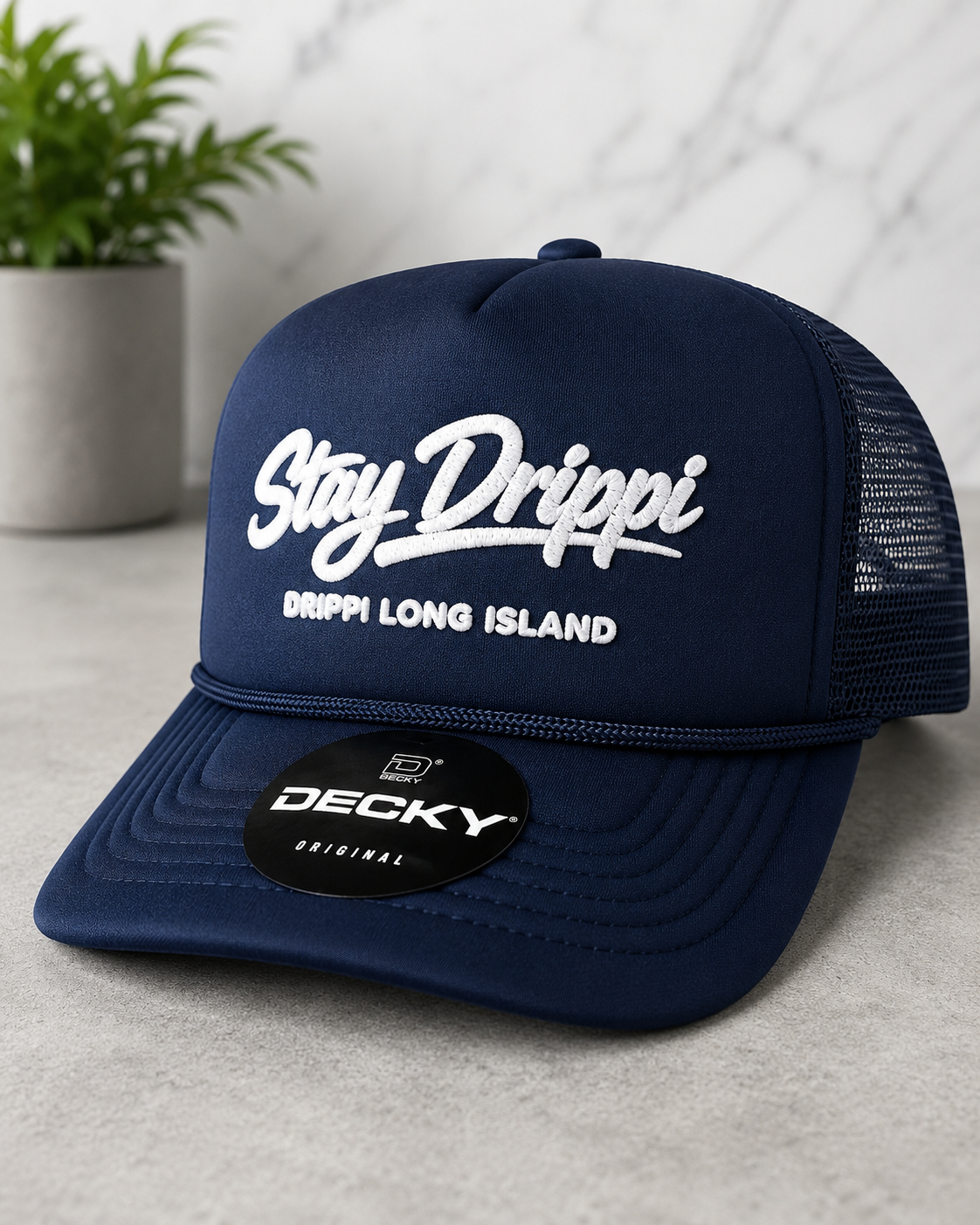 "Stay Drippi" 3D Puff Foam Trucker Hats