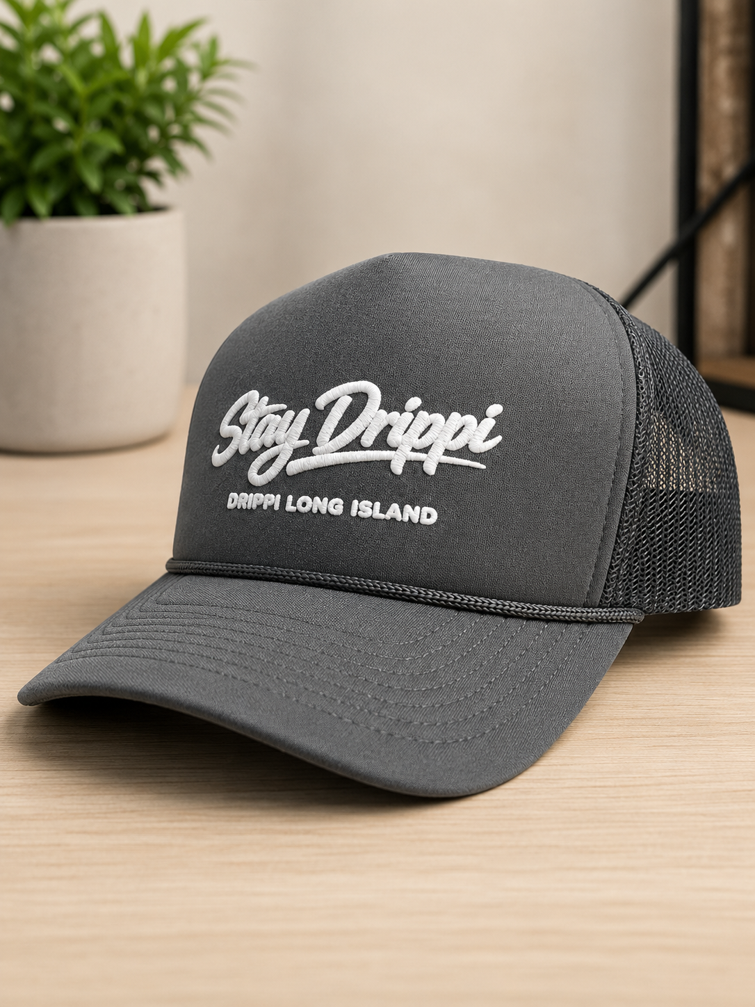 "Stay Drippi" 3D Puff Foam Trucker Hats