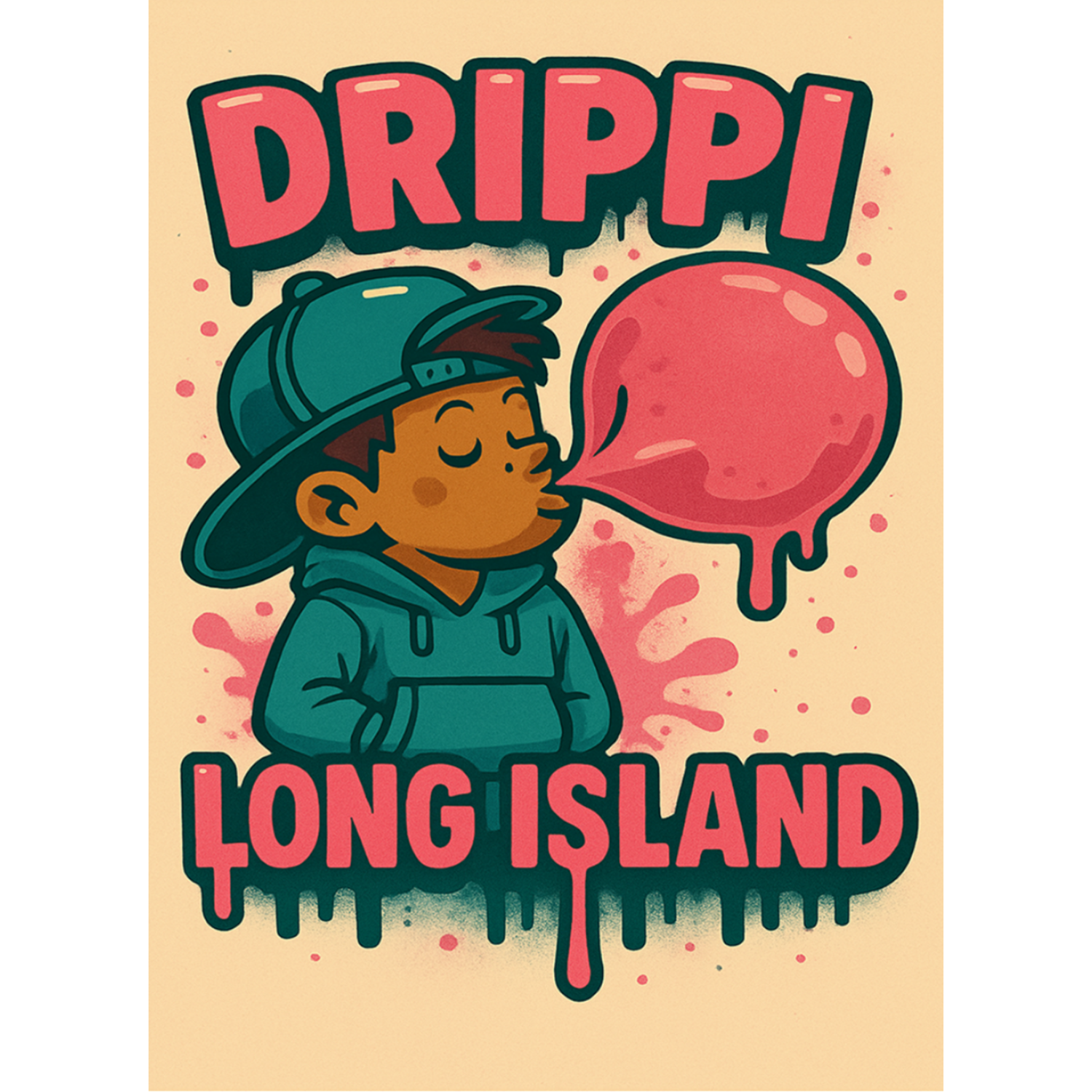 SCENTED Bubble Gum Sticker