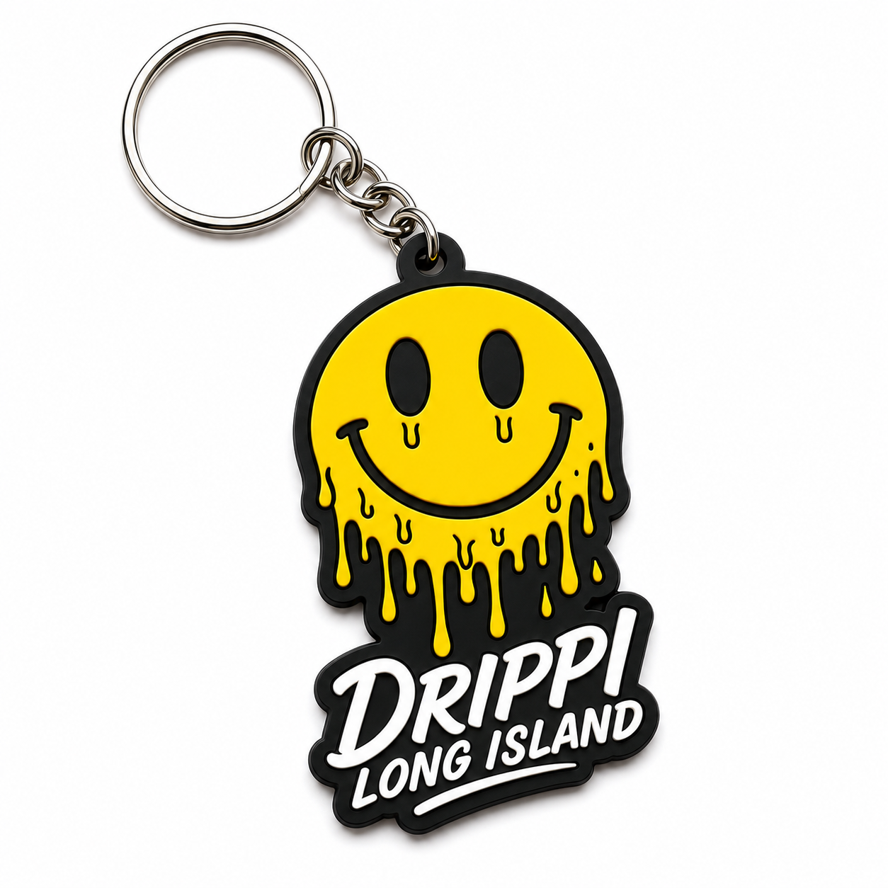 Drippi Smiley Keychain