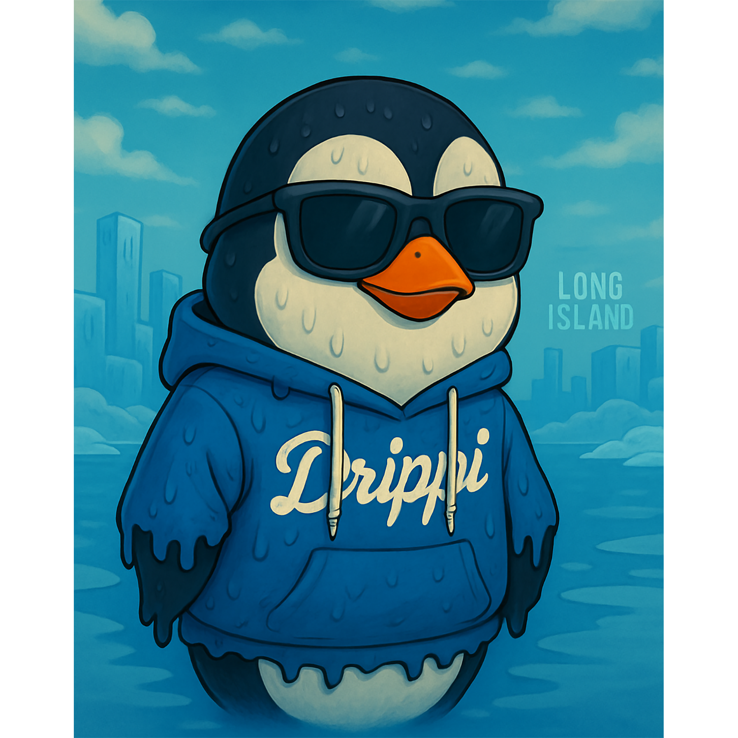 Penguin Sticker