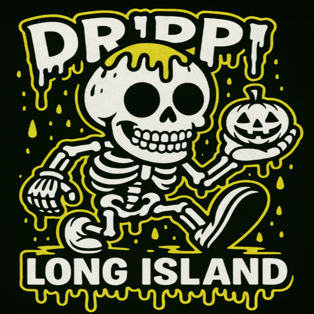 GLOW IN THE DARK DRIPPI SKELETON
